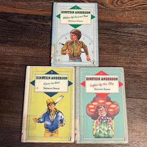 Einstein Anderson Bundle of 3 by Seymour Simon Hardcover Puffin Books